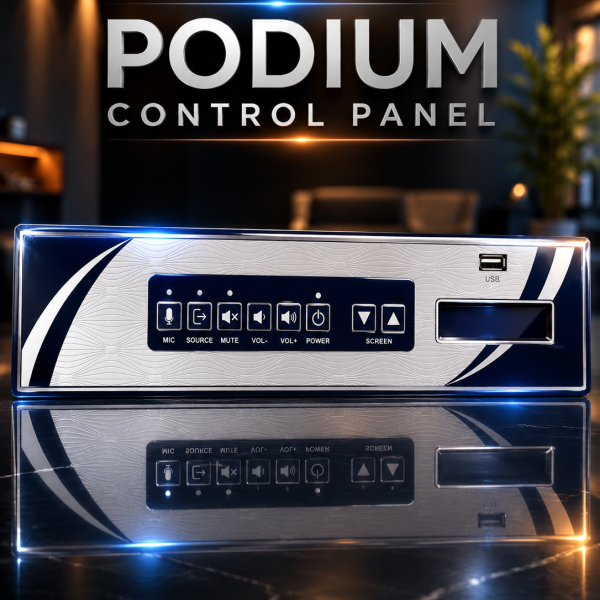 Arons Podium Control Panel (Front)