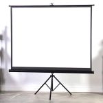 ARONS Tripod Projector Screen, 100″ Diagonal, 4:3 - Image 2