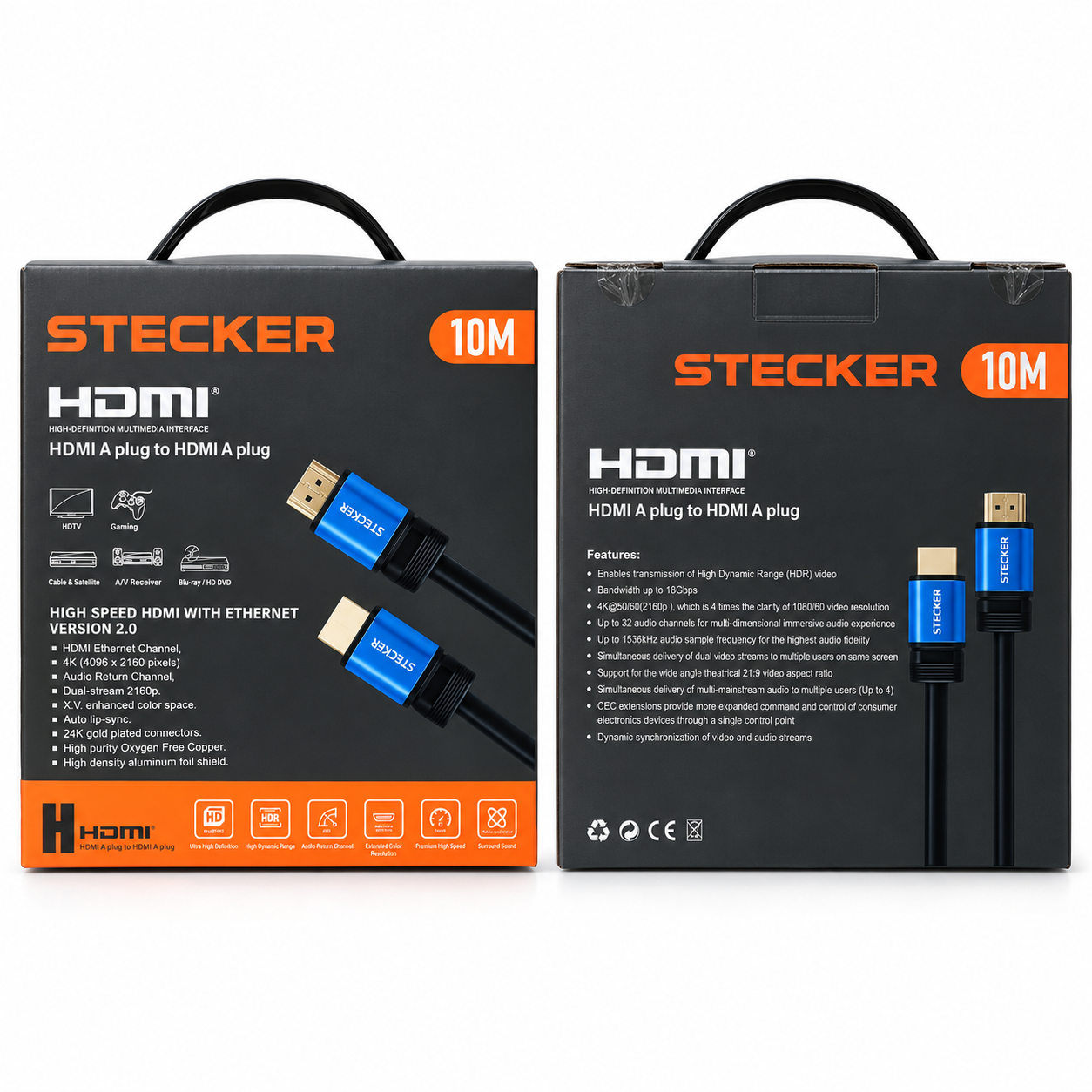 Stecker High-Speed HDMI Cable 10 Meter - Image 3