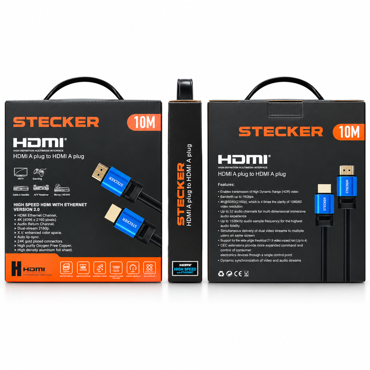Stecker High-Speed HDMI Cable 10 Meter - Image 4