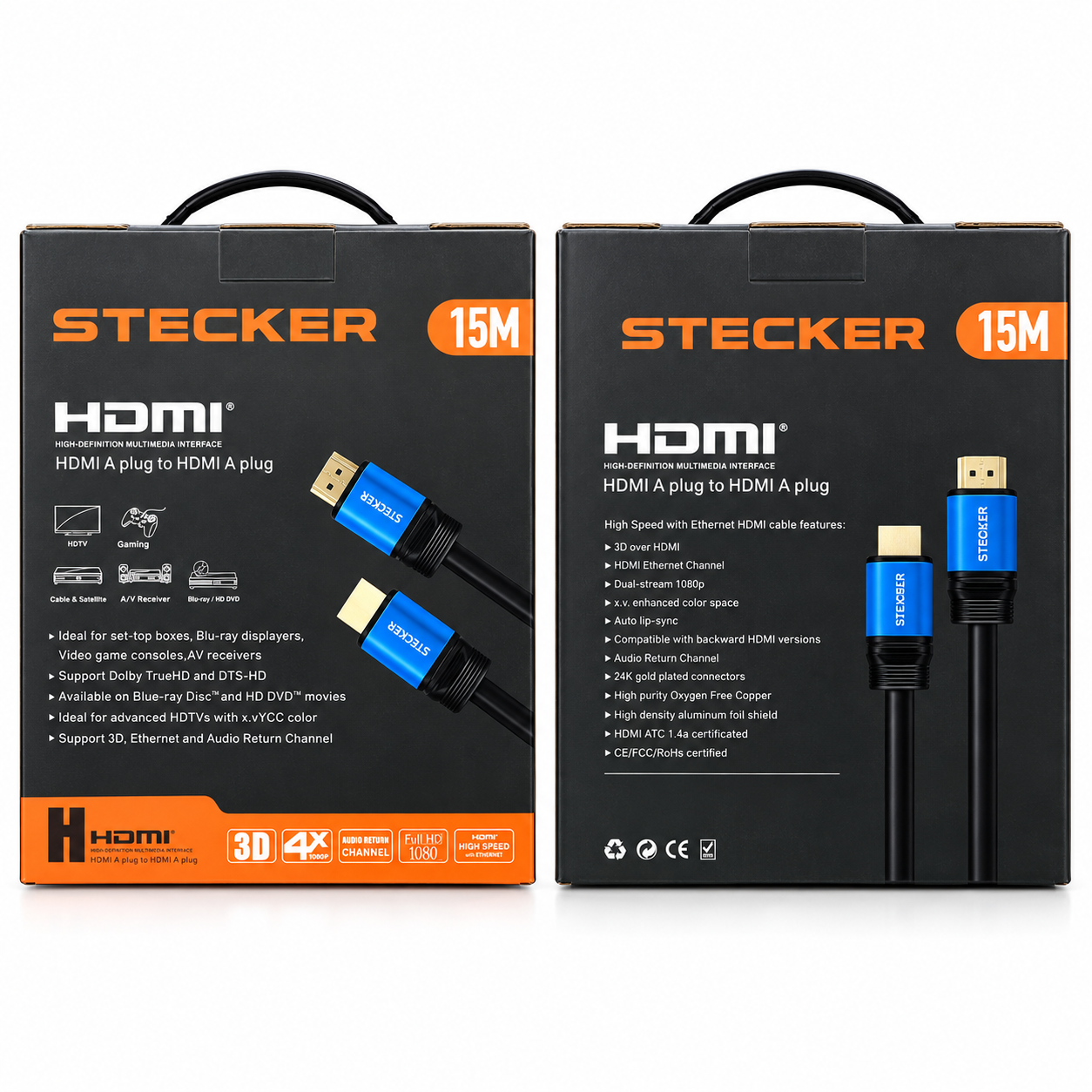 Stecker High-Speed HDMI Cable 15 Meter - Image 3