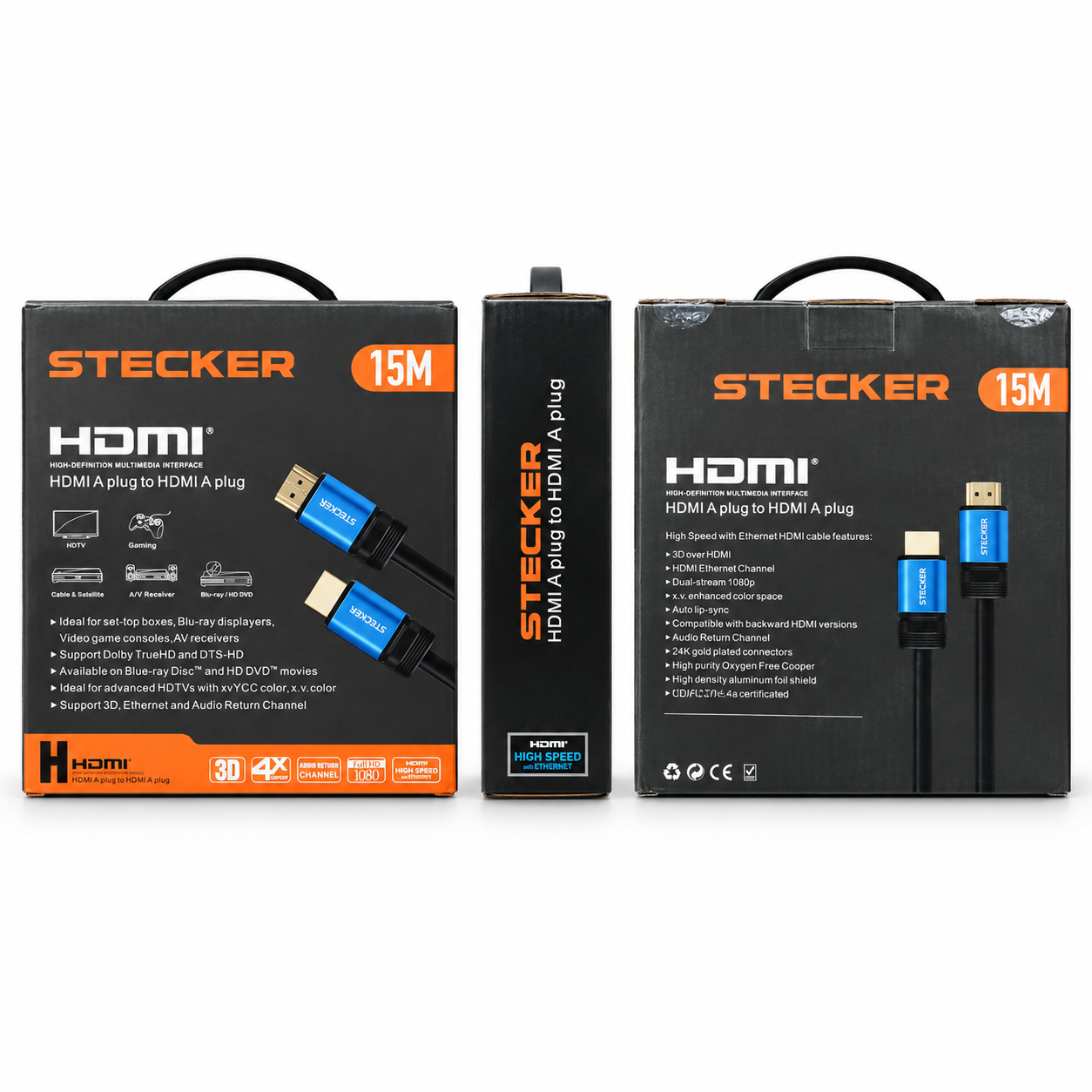 Stecker High-Speed HDMI Cable 15 Meter - Image 4