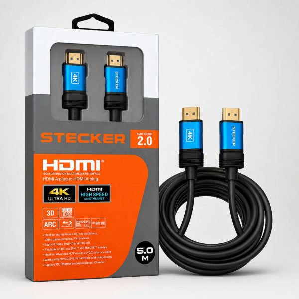 Stecker High-Speed HDMI Cable 5 Meter