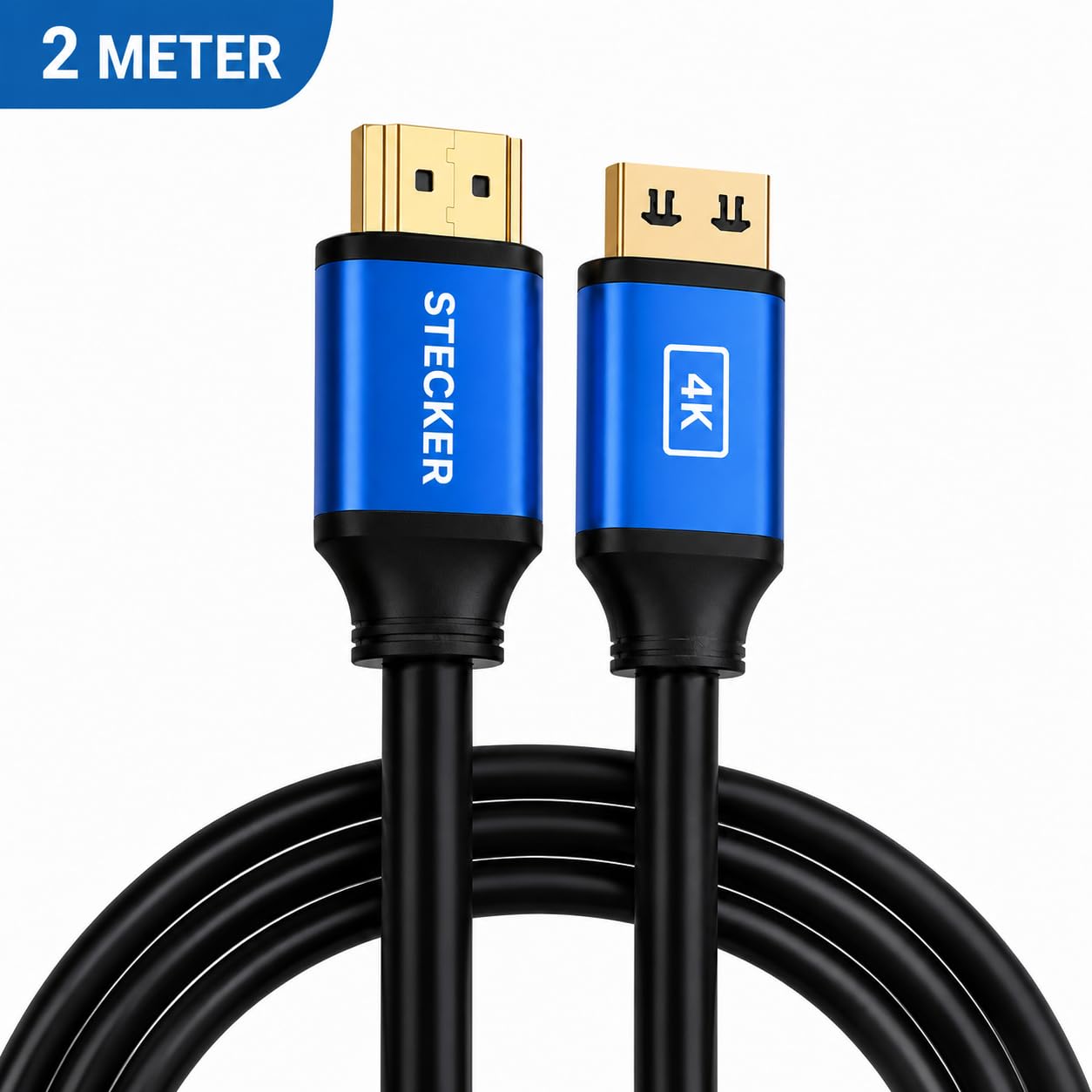 Stecker High-Speed HDMI Cable 2 Meter - Image 2